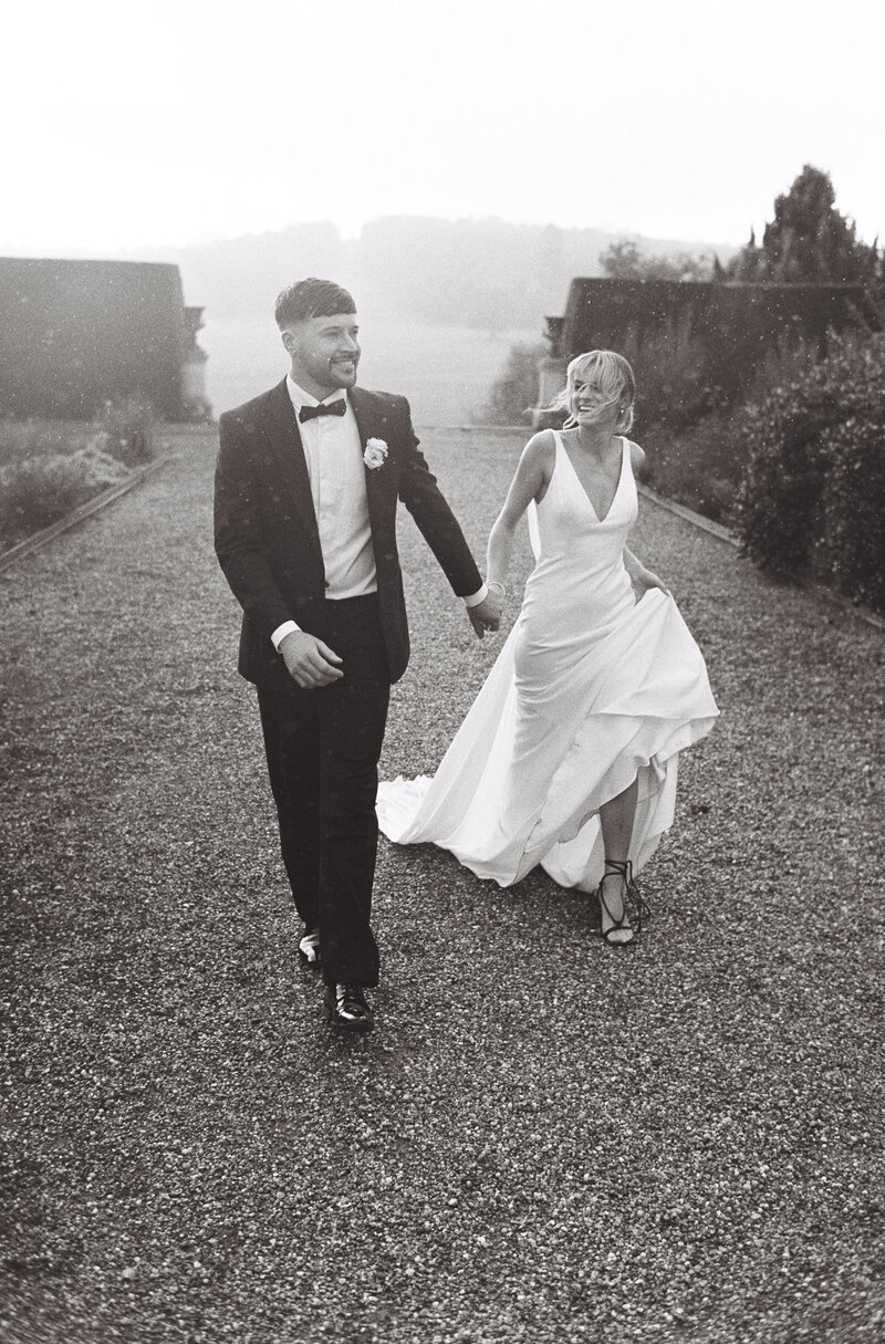 35mm wedding portrait at Ragley Hall