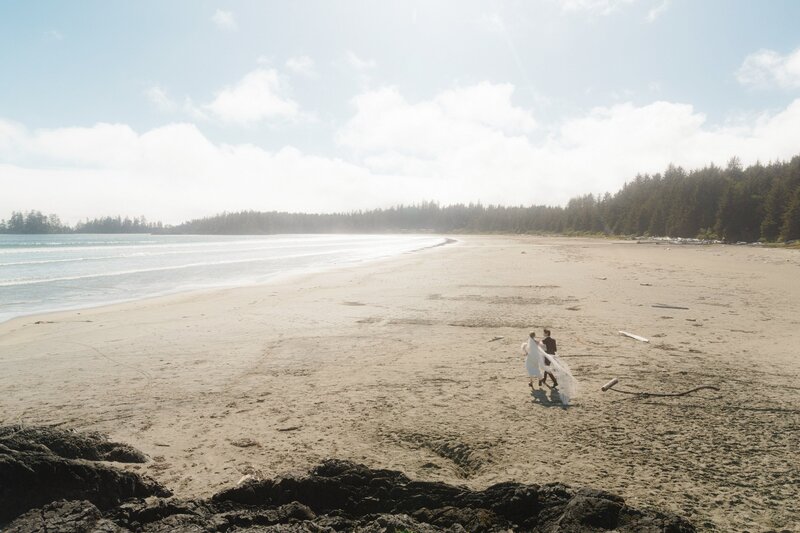 bride and grandmother at one of the top wedding venues in vancouver