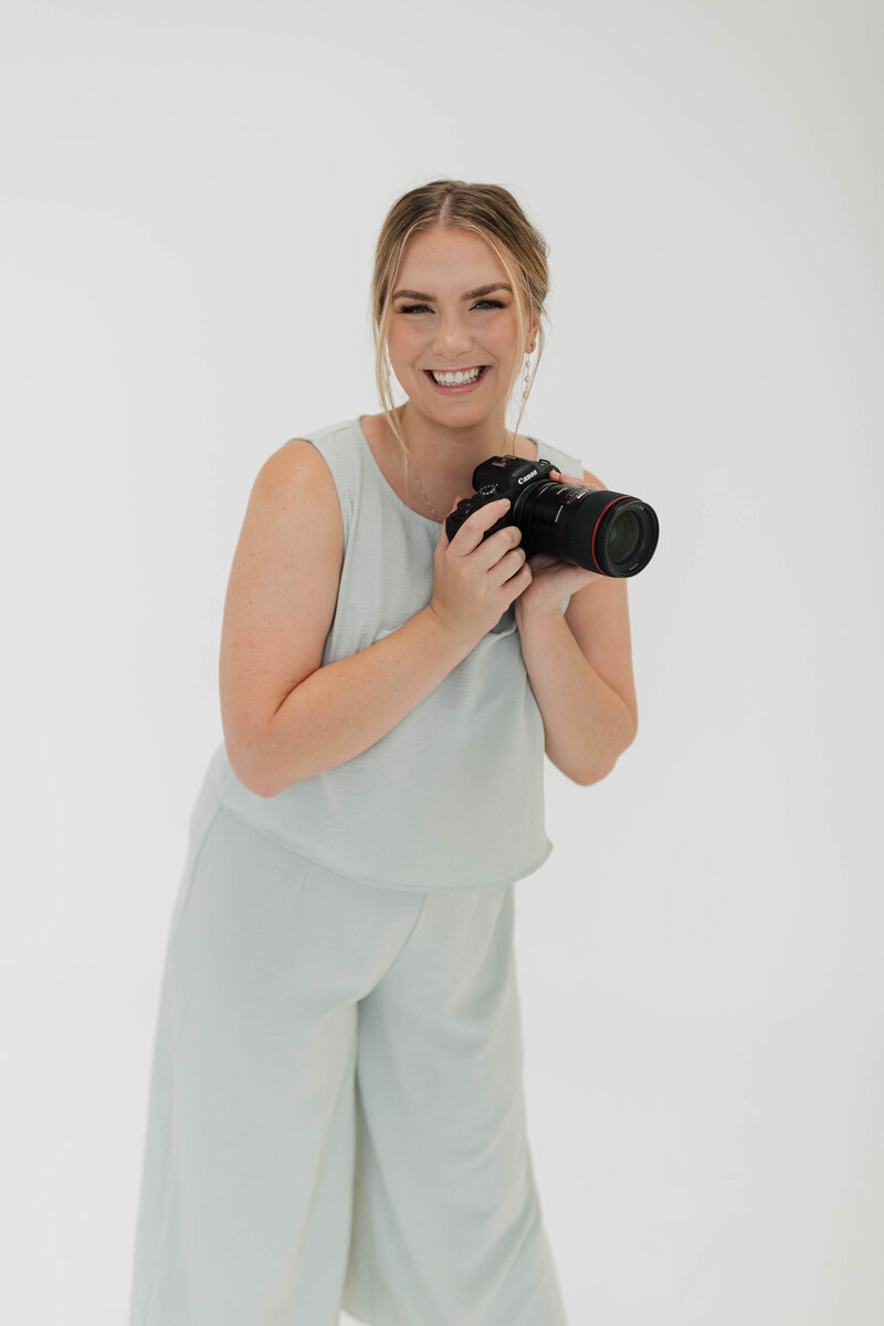 women smiling at the camera