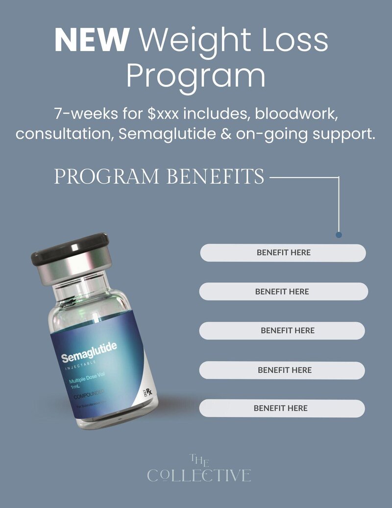 Image of semaglutide with its benefits