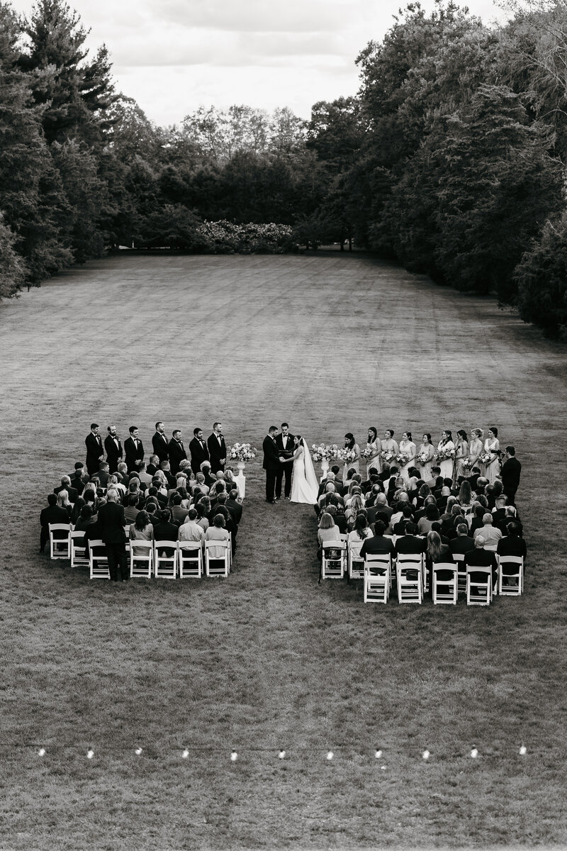 Connecticut wedding at wadsworth mansion