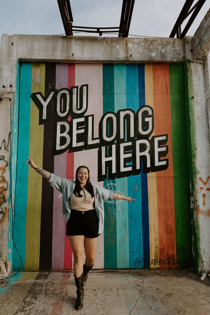 Rebecca Lynn is an LGBTQ+ videographer in Austin TX