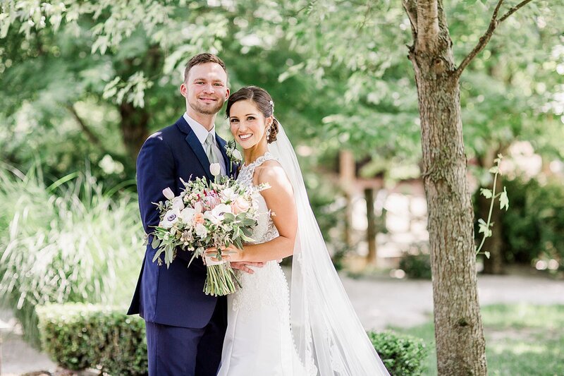 formal wedding portrait by Knoxville Wedding Photographer, Amanda May Photos