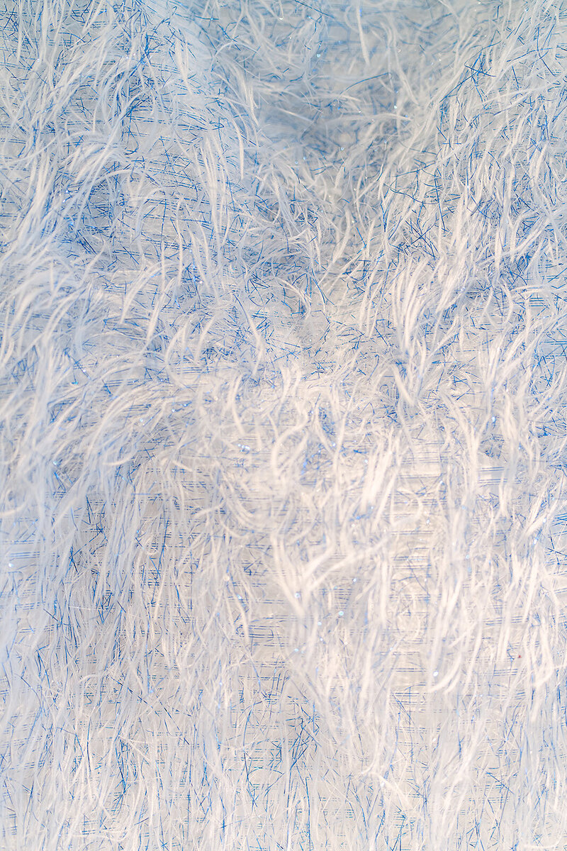 Close-up of vintage Chanel bridal couture photographed for Julbox editorial.
