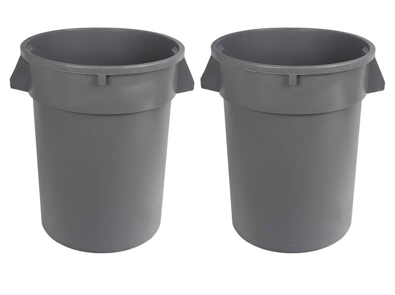 Gray Trash Can for Rent