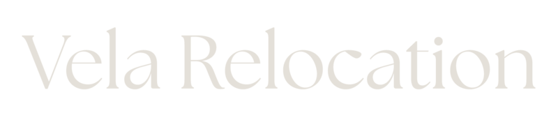 Vela Relocation wordmark logo