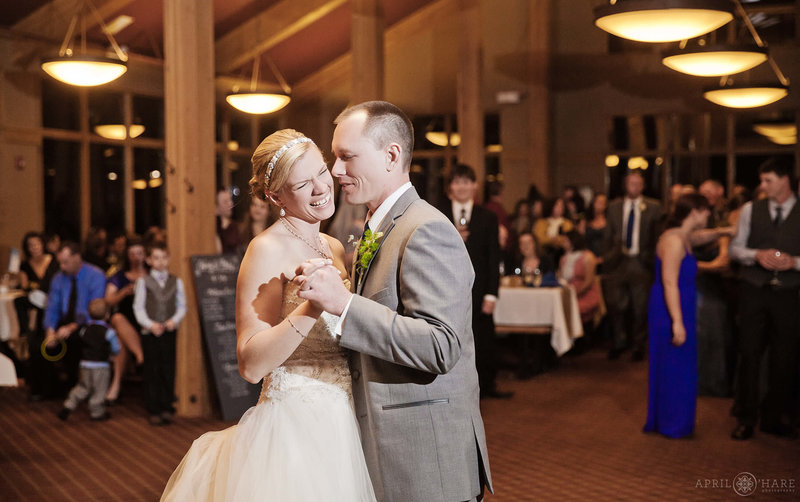 First Dance at A-Basin Wedding Venue in Colorado