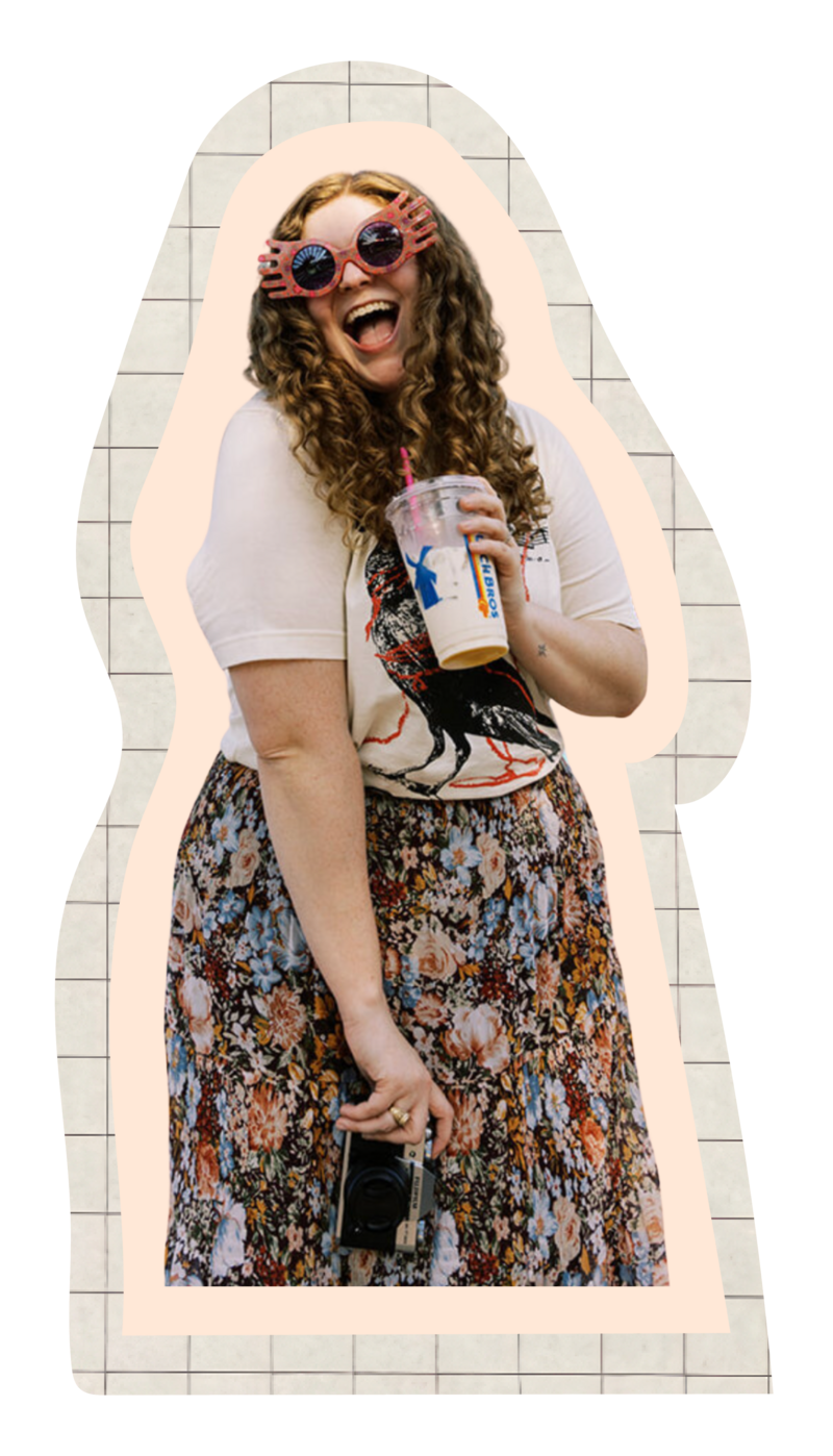 Collage paper cutout of Allison Bolin Texas wedding photographer