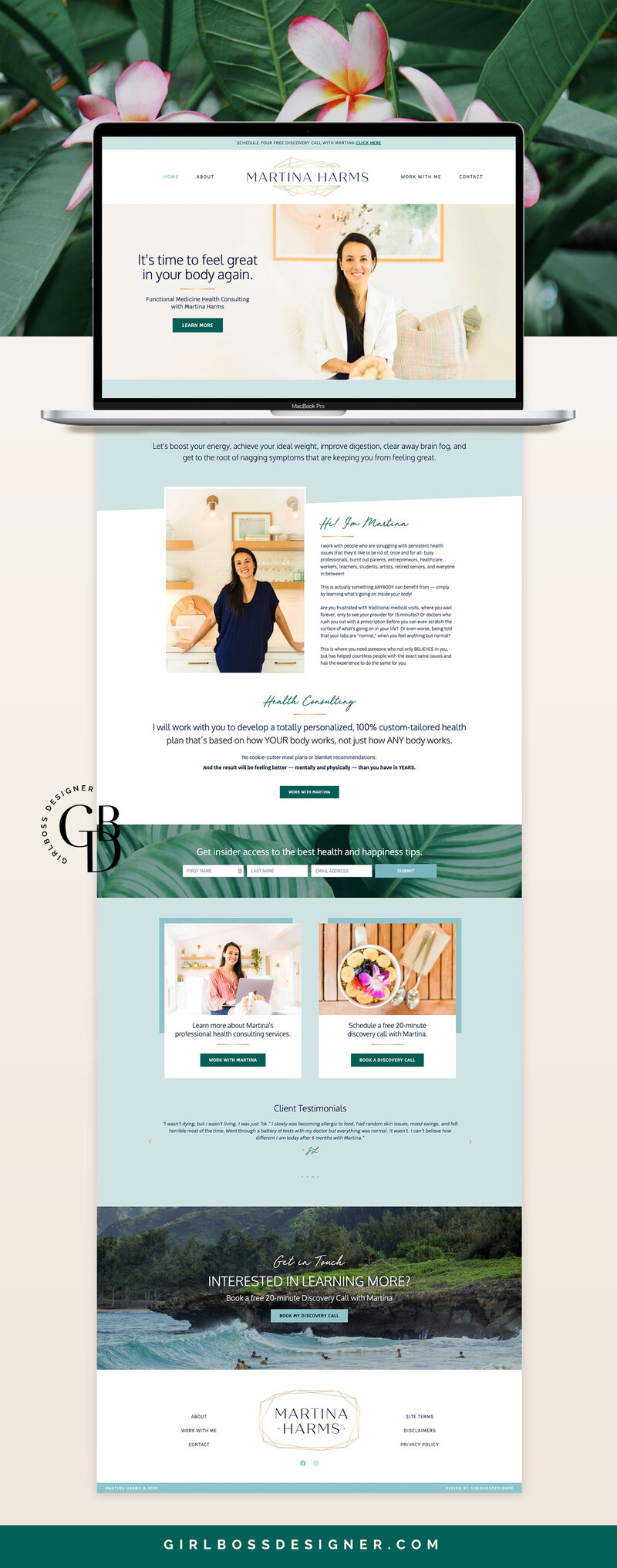 Girlboss-Designer-Martina-Harms-Health-Consultant-Website-Design-2