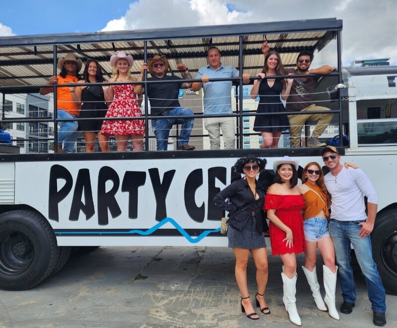 If you are visiting Nashville, TN and looking for fun things to do in Nashville, look no further. We provide an inclusive, welcoming party bus experience in Nashville created by an award-winning DJ!  Party Central Nashville is perfect for a Nashville party night, Nashville bachelorette party, Nashville birthday party, and more. Come take a tour of downtown Nashville with us!