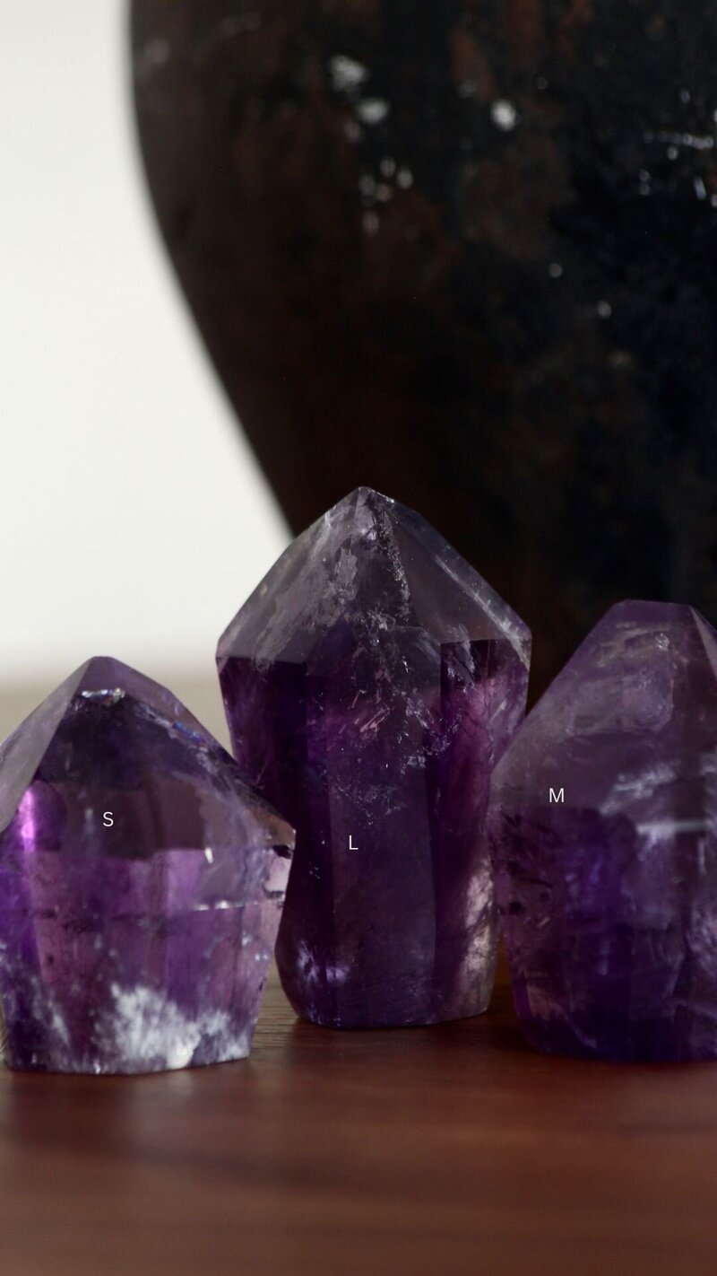 Amethyst sizing