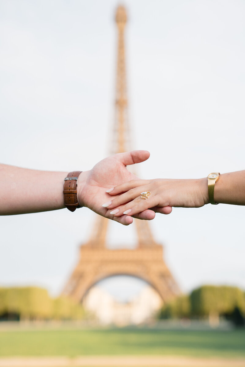 Paris, France - Eiffel Tower Proposal- Kristen Thomison-56