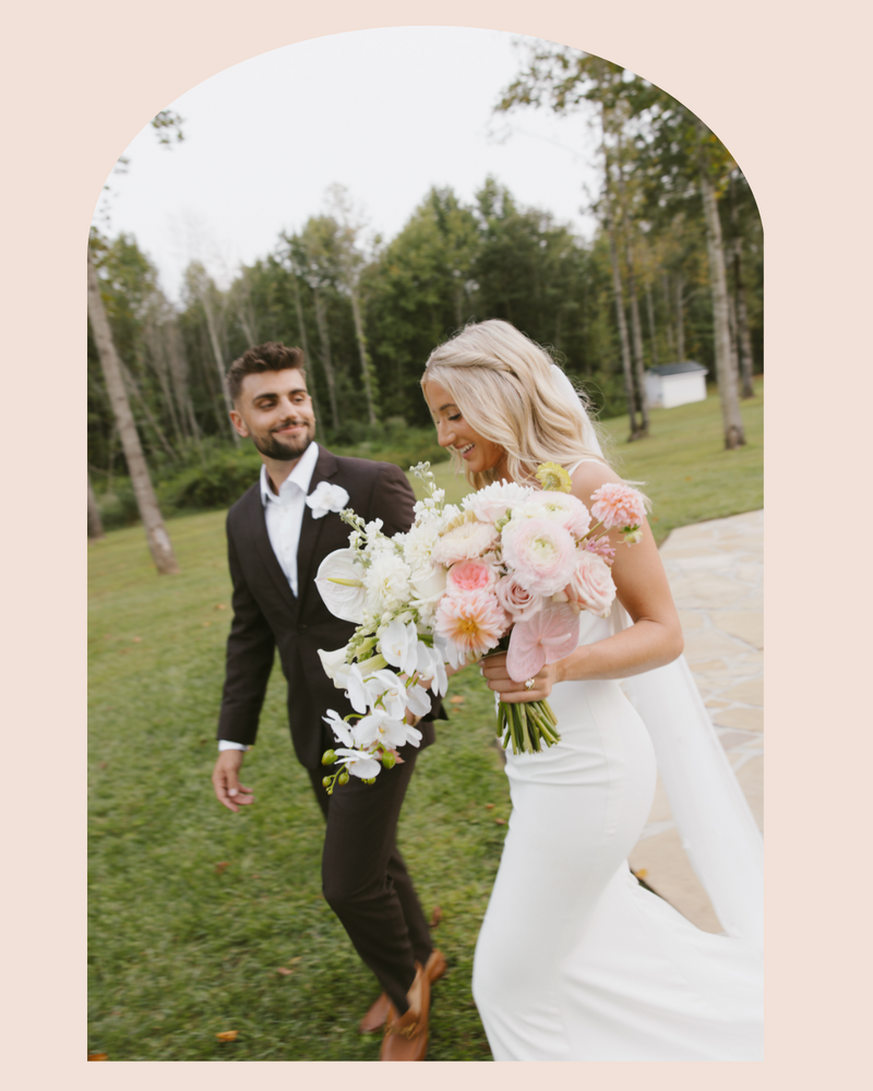 Classic Bride and Groom at the Monroe on 415th Wedding Venue