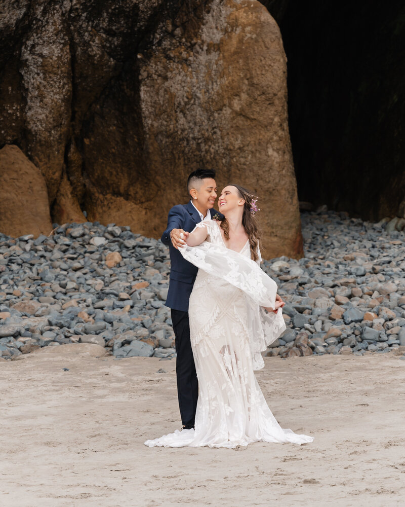 Hug Point Boho Elopement-3