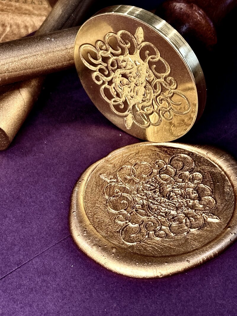 monogram ssc wax seal