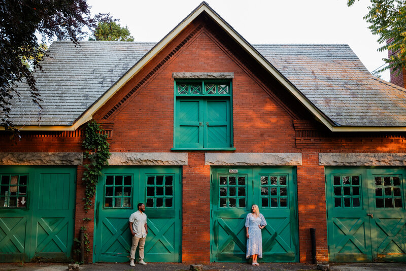 A Bridal Engagement photoshoot at Harkness Park in Connecticut.