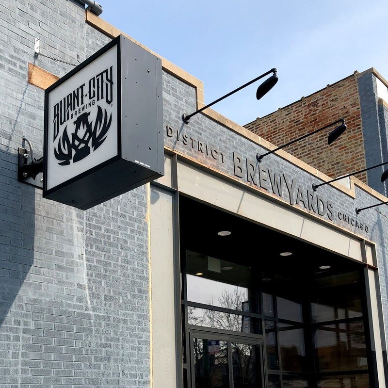 District Brew Yards | Chicago I Burnt City Brewing