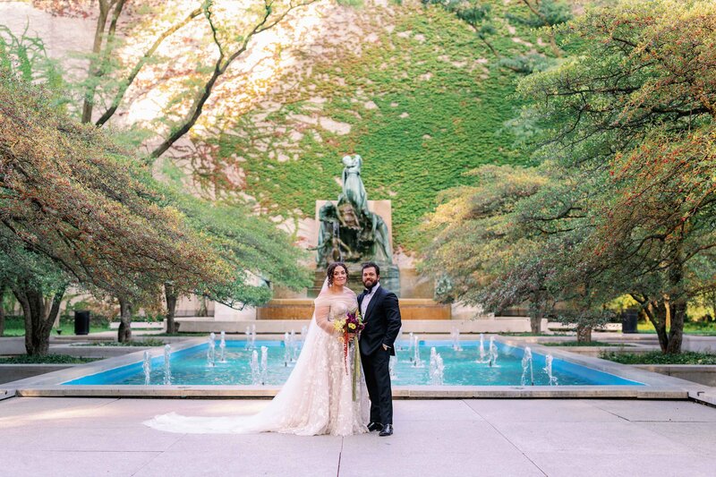 Art Institute of Chicago Wedding Photos