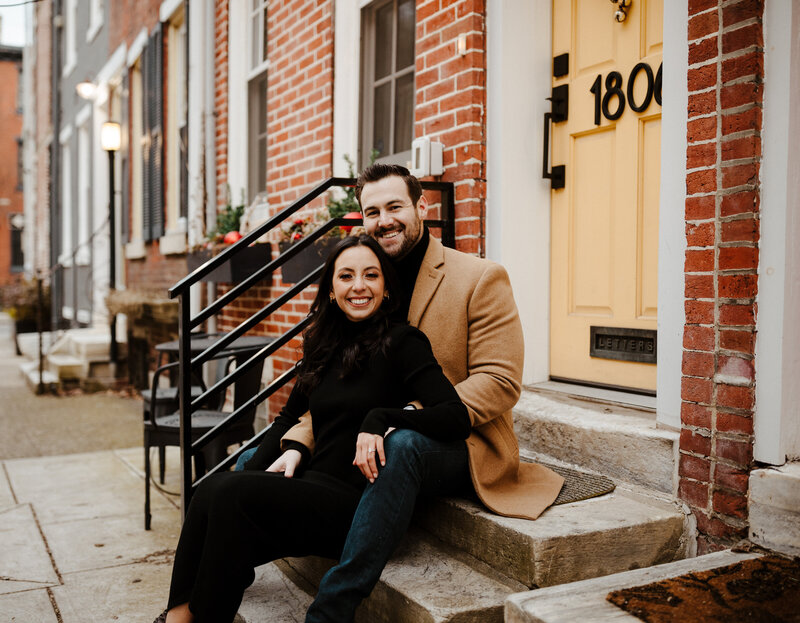 Rittenhouse Square engagement session