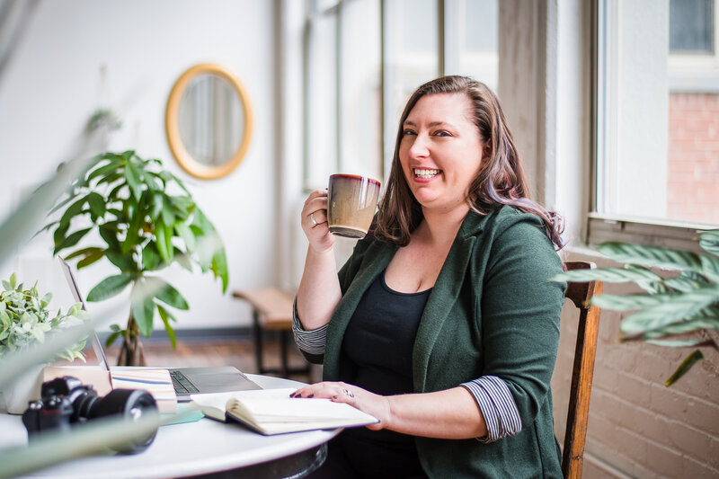 Emma Thurgood, brand designer for small business