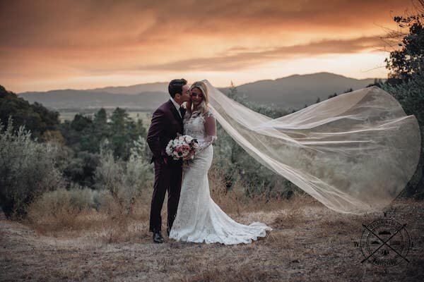 Simon Pagenaud Wedding in Napa Valley California vineyard