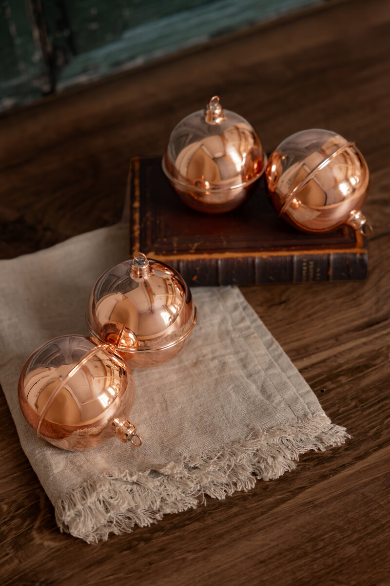 Coppermill Kitchen Ball Ornaments 1