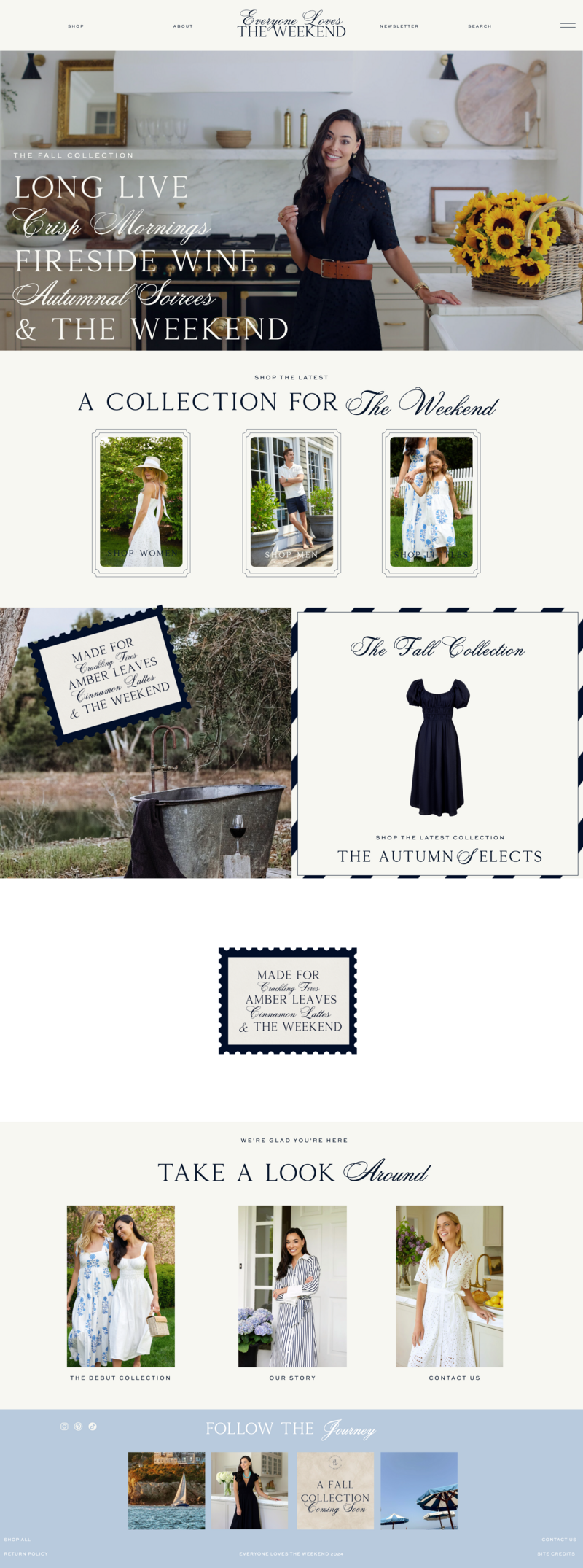 Showit Website Design Layout