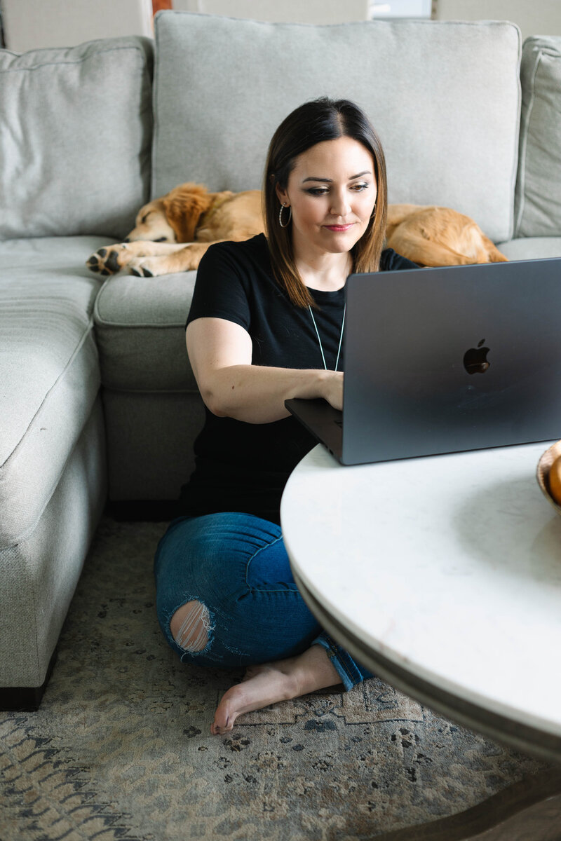 Frustrated Woman | Graphic Designer | Website Designer | Branding | For Golf Restaurant and Hospitality Brands | Van Curen Creative