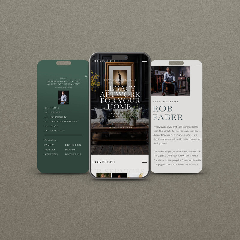 Iphone 3 Wide Mockup copy rob faber showit website
