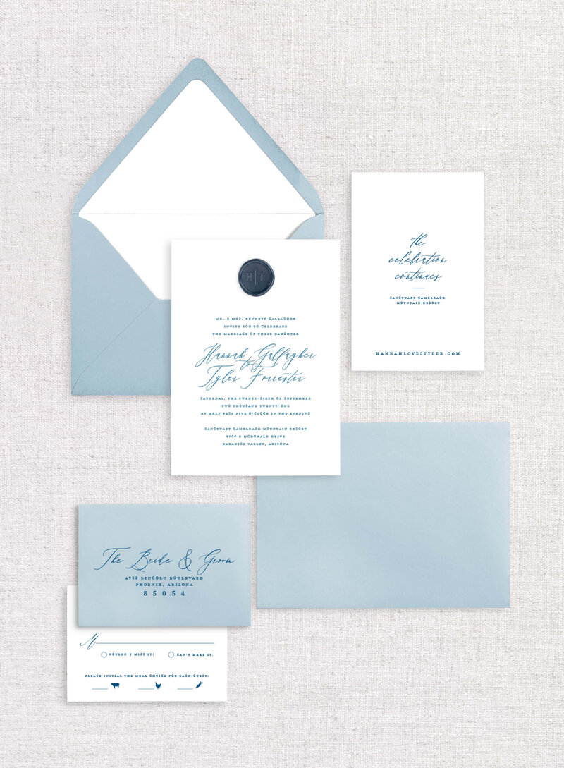 Semi-Custom-Wedding-Invitation-Arizona