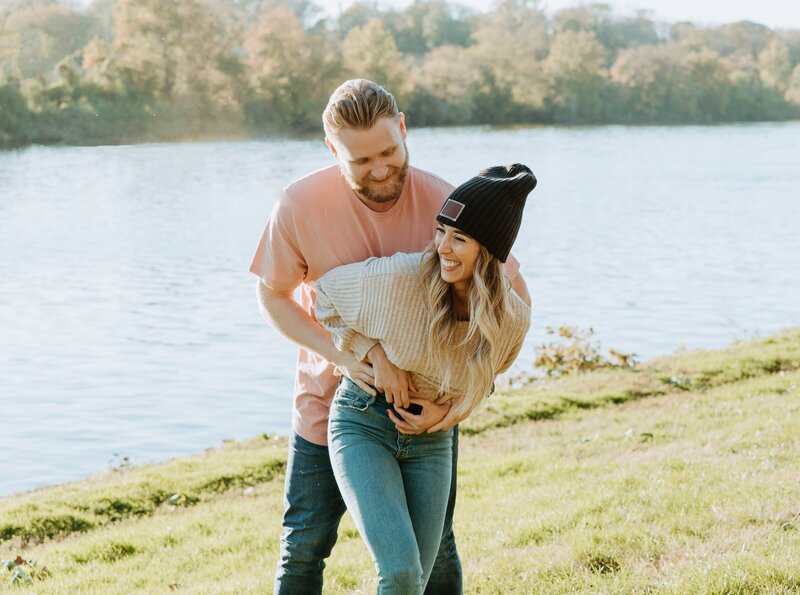 Engagement session in Philadelphia