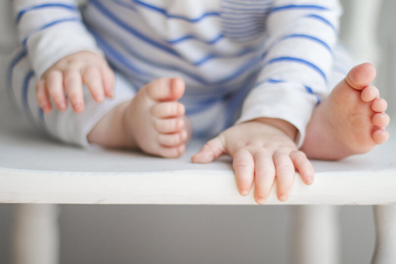 toddler hands and feet