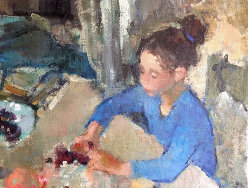 Girl in Blue