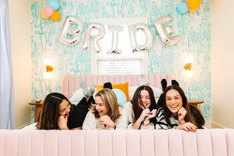 Airbnb Bachelorette Party in Austin Texas Photographer