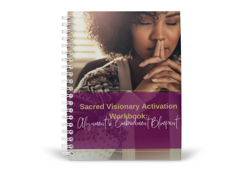 Sacred Visionary Workbook Mockup 1.