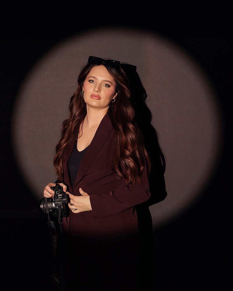 Headshot of female boudoir photographer Haili Barton serving Austin and San Antonio