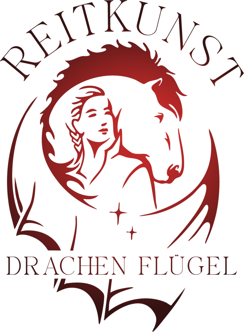 Reitkunst Drachen Flugel Logo 