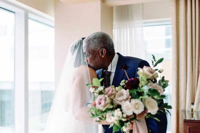 Father First Look Emotional Steam Whistle Brewery Wedding  Toronto Wedding Venue Jacqueline James Photography