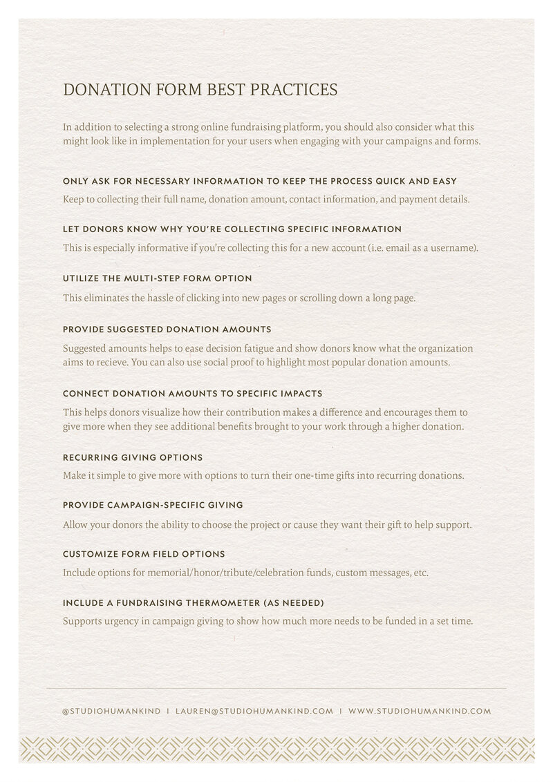 Humankind | Nonprofit Website Templates & Design