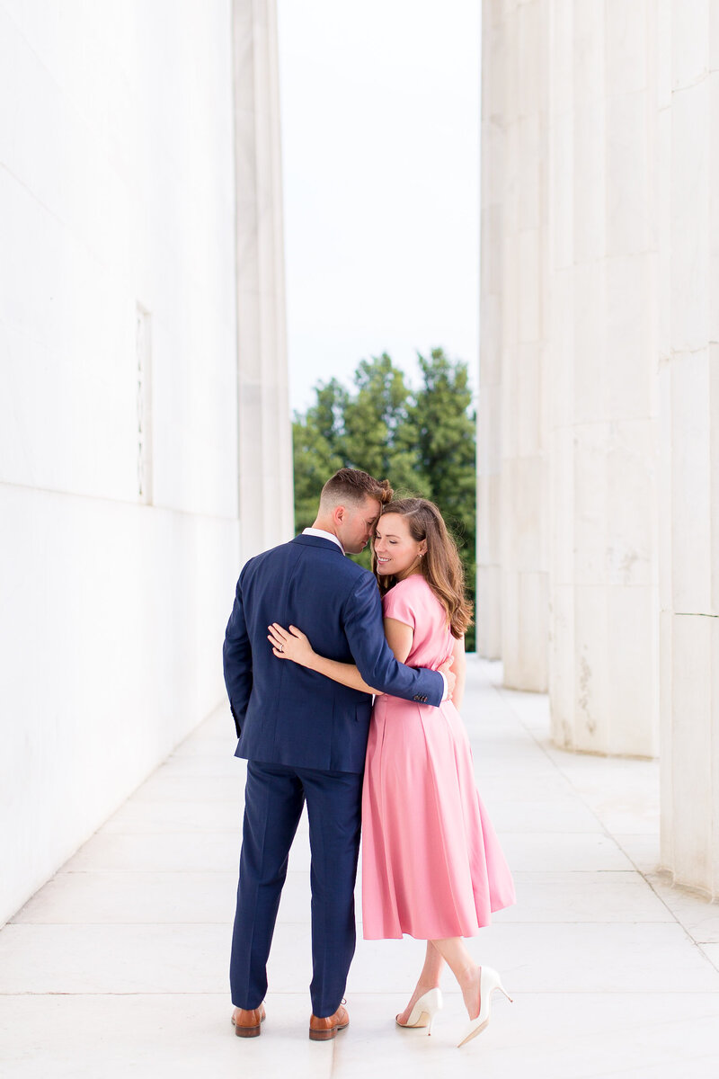 Lincoln Memorial Engagement Session DC Wedding Photographer-10