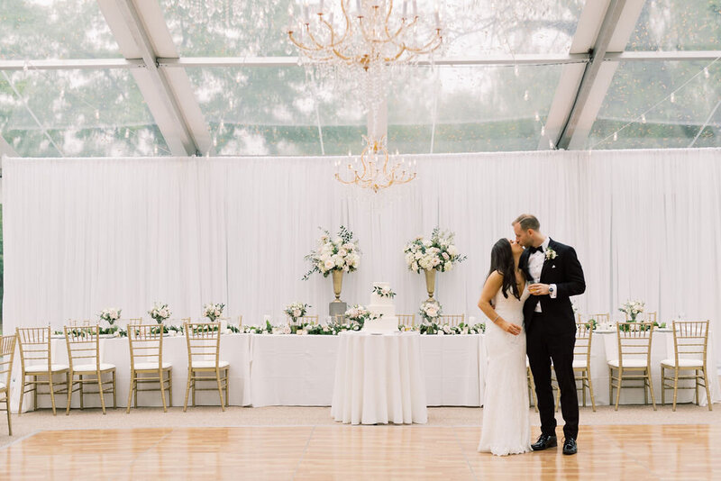 Lake Forest Tented Wedding