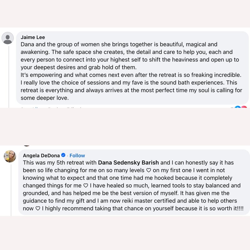 testimonial of soul retreat with dana haines
