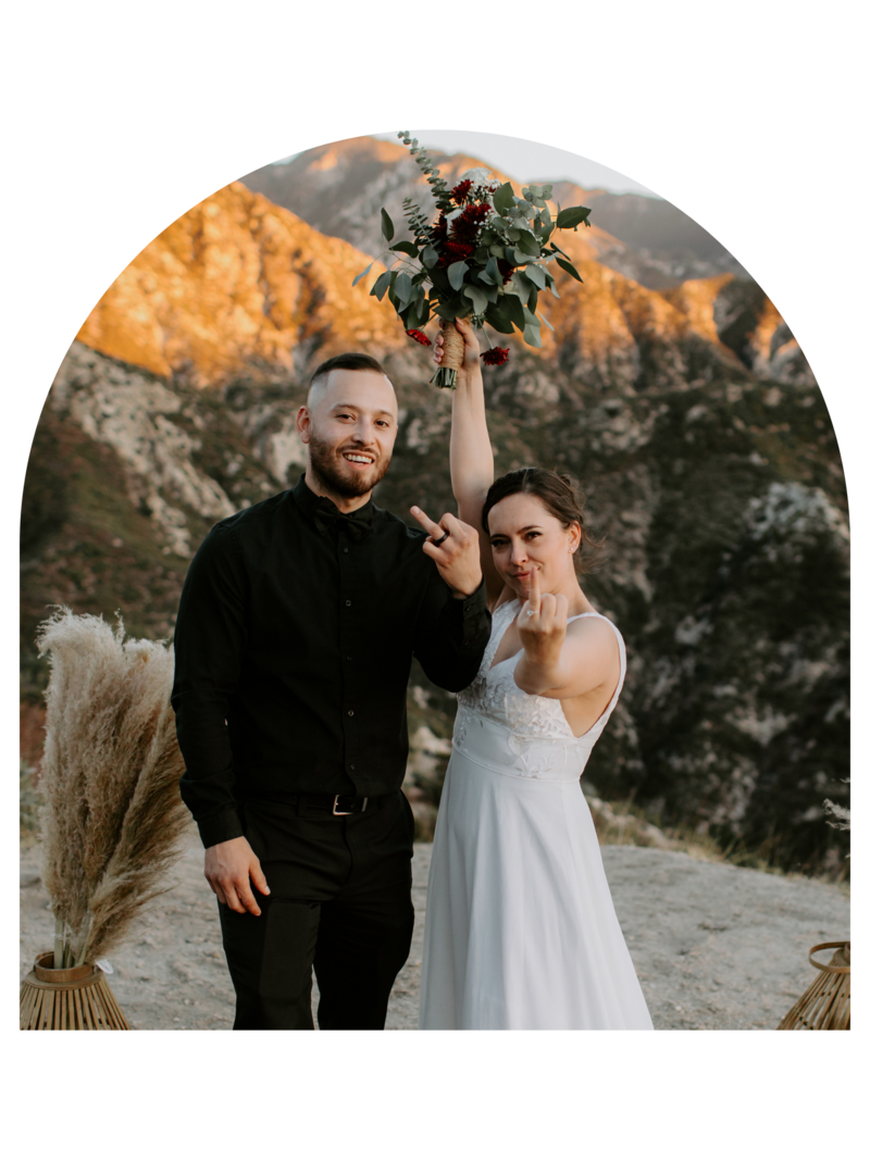 Angeles national Forest Elopement