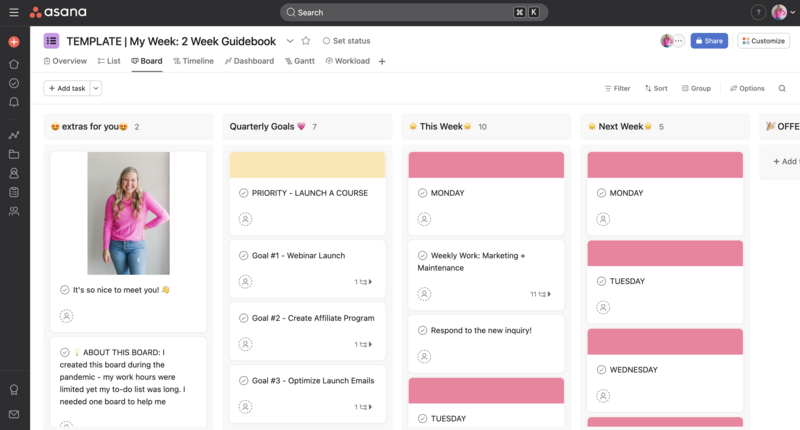 Showit Website Template for Bloggers