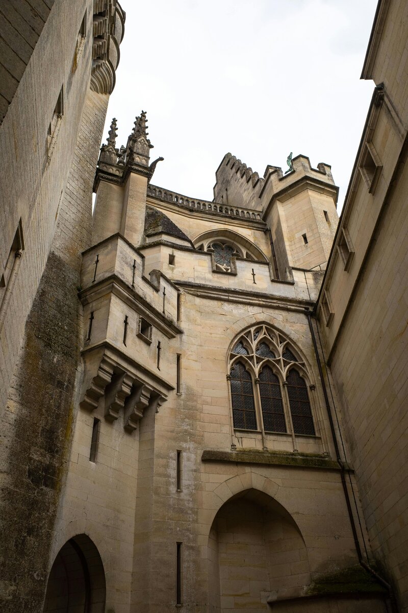 Gothic Architecture of a Château