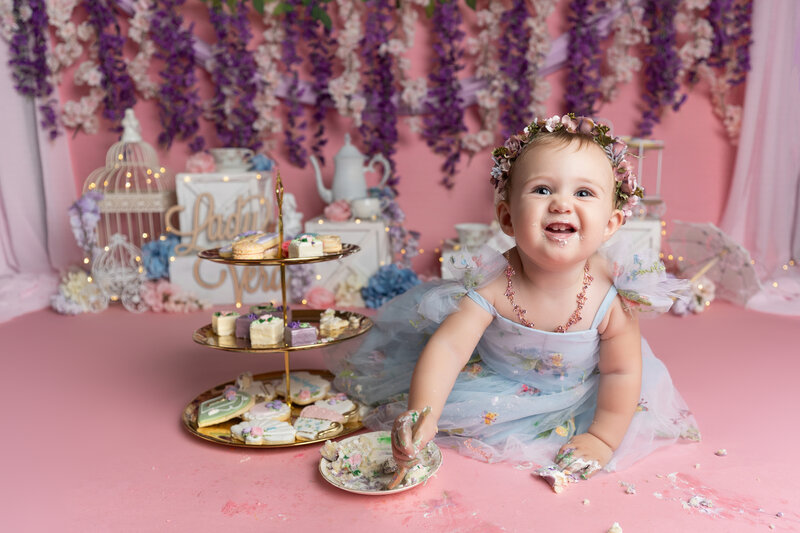 Houston Cake Smash First Birthday Baby Photography Photographer
