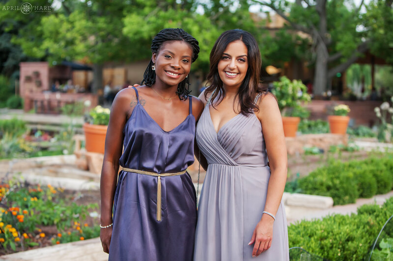 Le Potager garden backdrop at a Water Garden Gazebo wedding