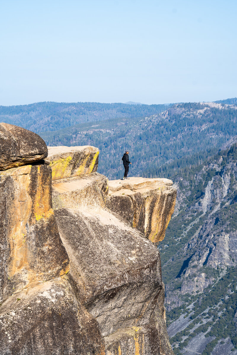 Taft Point in Yosemite National Park