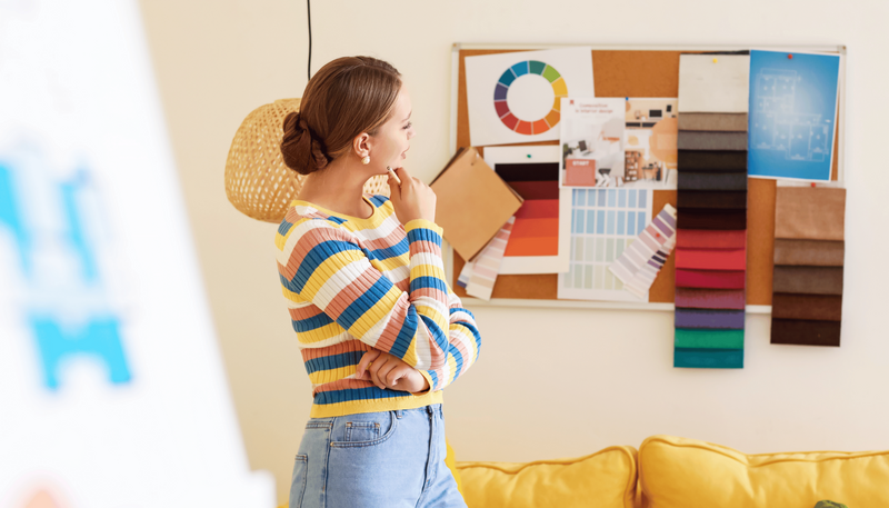 Edmonton office employee hiring an eco-friendly cleaning service to naturally clean their workspace