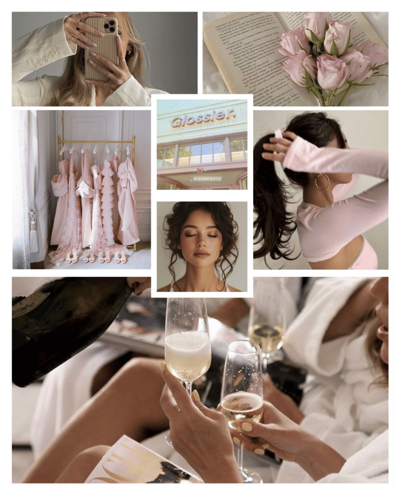 Illustration of the design process for creating luxury brand websites at Miranda Ruiz Studio